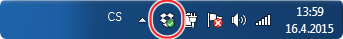 Dropbox desktop ikona